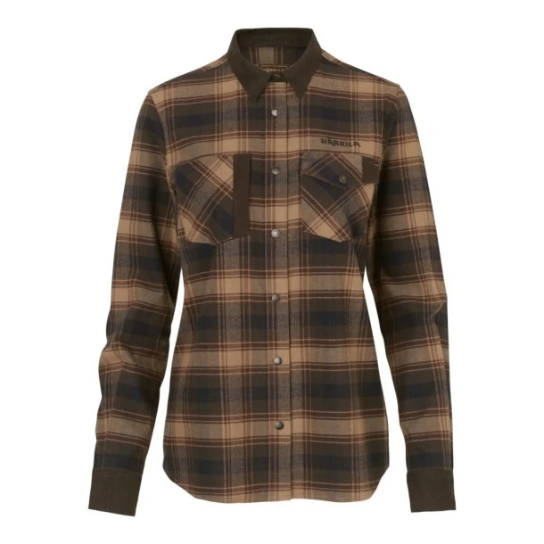 Härkila - Aivak Dame Skjorte Brun 3 Härkila - Aivak Dame Skjorte Brun