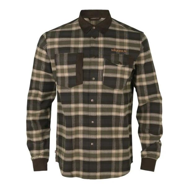 Härkila - Aivak Herre Skjorte Olivengrøn 3 Härkila - Aivak Herre Skjorte Olivengrøn