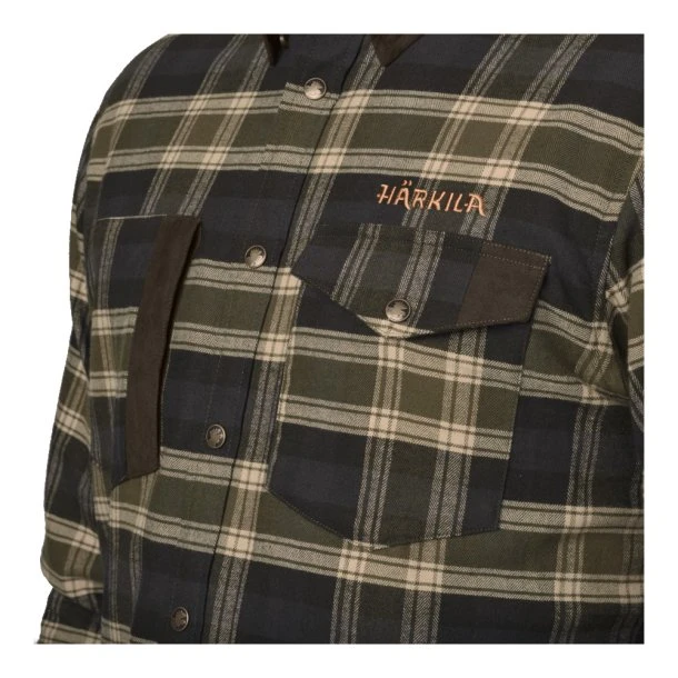 Härkila - Aivak Herre Skjorte Olivengrøn 8 Härkila - Aivak Herre Skjorte Olivengrøn - Billede 6