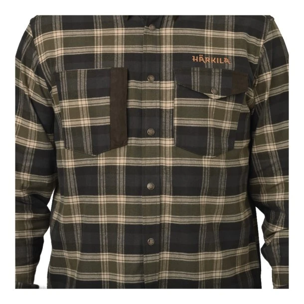 Härkila - Aivak Herre Skjorte Olivengrøn 9 Härkila - Aivak Herre Skjorte Olivengrøn - Billede 7