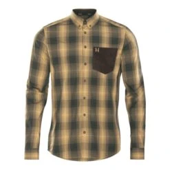 Härkila - Akkan Herre Skjorte Sort / Gul