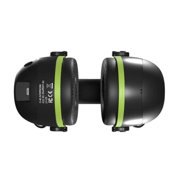 ISOtunes - Air Defender Høretelefoner Grøn 5 ISOtunes - Air Defender Høretelefoner Grøn - Billede 3