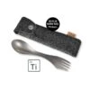 Light My Fire - Spork Titanium Med Etui