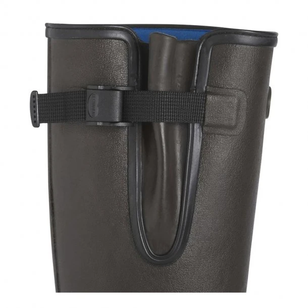 Le Chameau - Vierzonord Neopren Dame Gummistøvler Mørkebrun 6 Le Chameau - Vierzonord Neopren Dame Gummistøvler Mørkebrun - Billede 4