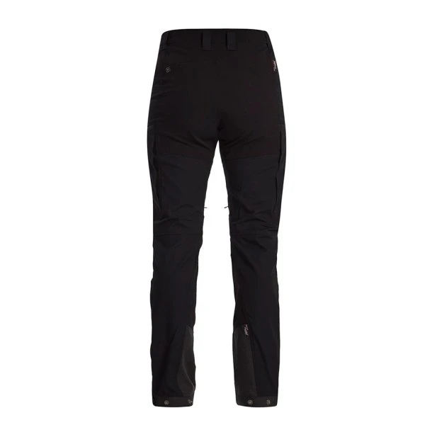 Lundhags - Makke High Waist Curved Dame Bukser Sort 4 Lundhags - Makke High Waist Curved Dame Bukser Sort - Billede 2