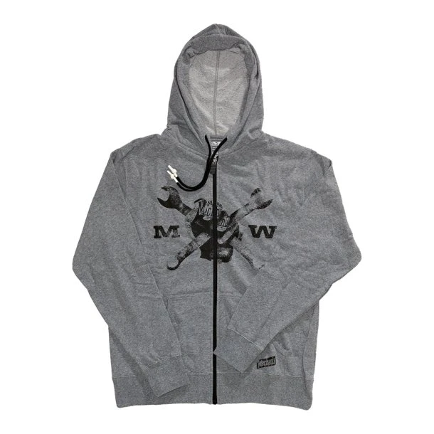 Mechanix Wear - Racing Division Herre Hoodie Grå 3 Mechanix Wear - Racing Division Herre Hoodie Grå