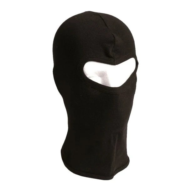 Mil-Tec - One-Hole Fine-Ribbed Balaclava Sort 3 Mil-Tec - One-Hole Fine-Ribbed Balaclava Sort