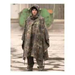 Mil-Tec - Ripstop Regnslag Flecktarn