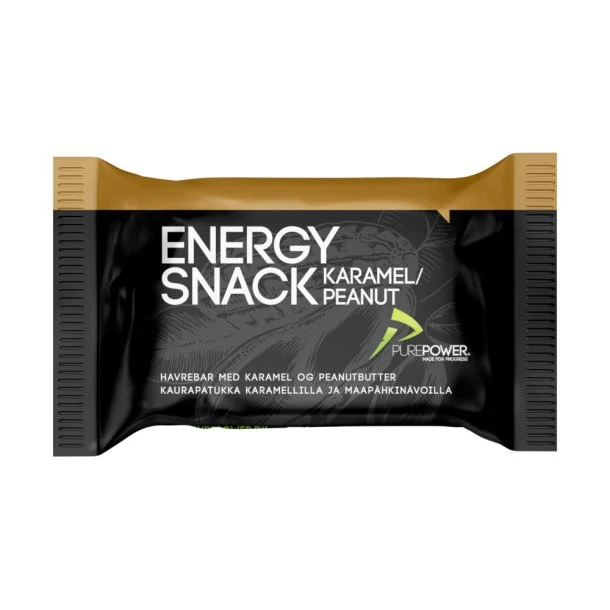 PurePower - Energy Snack Karamel & Peanut Energibar 272 Kcal 3 PurePower - Energy Snack Karamel & Peanut Energibar 272 Kcal