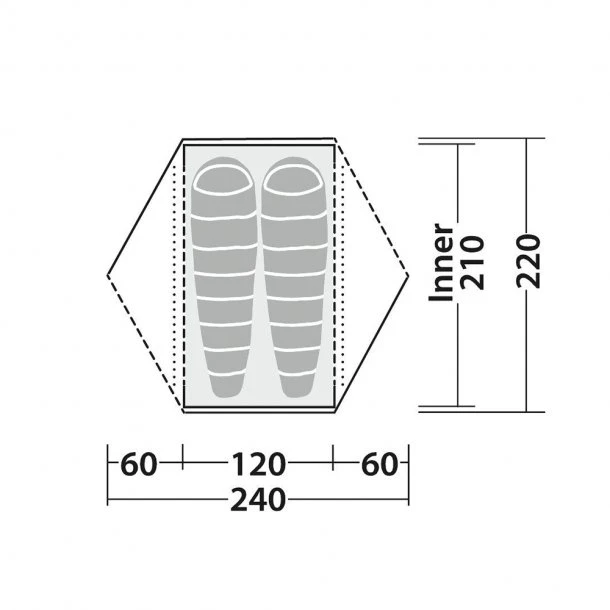 Robens - Boulder 2 2-personers Telt 6 Robens - Boulder 2 2-personers Telt - Billede 4