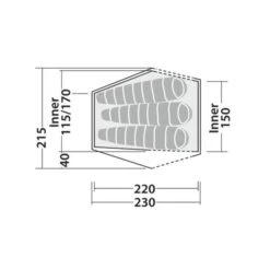 Robens - Chaser XE 3-personers Telt -Nordisko Butik Robens Chaser XE 3 personers Telt 05.w610.h610.fill