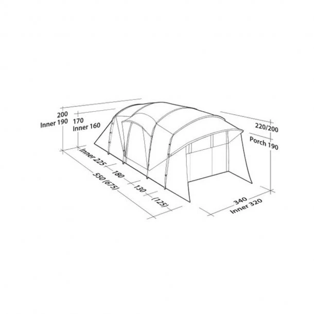 Robens - Eagle Rock 6+2XP 8-personers Telt 9 Robens - Eagle Rock 6+2XP 8-personers Telt - Billede 7