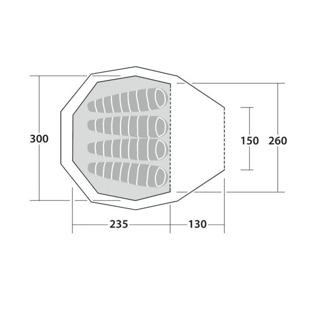 Robens - Fairbanks 4-personers Telt 7 Robens - Fairbanks 4-personers Telt - Billede 5