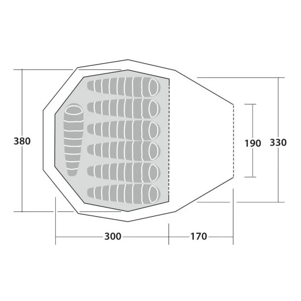 Robens - Fairbanks Grande 7-personers Telt 7 Robens - Fairbanks Grande 7-personers Telt - Billede 5