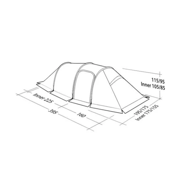 Robens - Nordic Lynx 3-personers Telt 5 Robens - Nordic Lynx 3-personers Telt - Billede 3