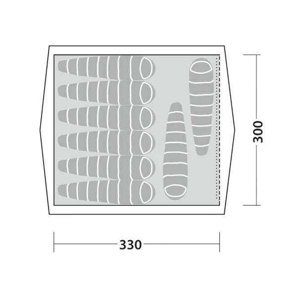 Robens - Prospector Castle 8-personers Cabin 7 Robens - Prospector Castle 8-personers Cabin - Billede 5