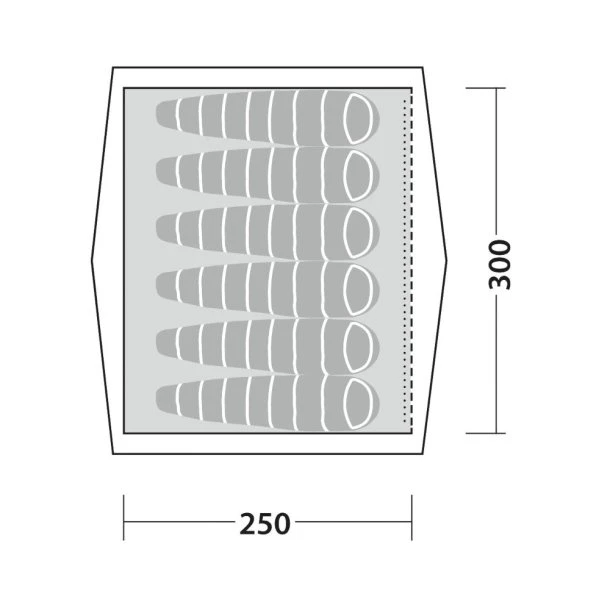 Robens - Prospector Shanty 6-personers Cabin 6 Robens - Prospector Shanty 6-personers Cabin - Billede 4
