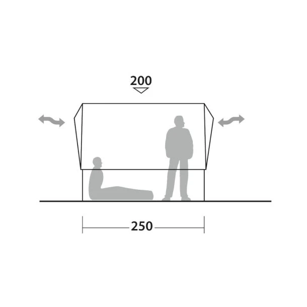 Robens - Prospector Shanty 6-personers Cabin 7 Robens - Prospector Shanty 6-personers Cabin - Billede 5