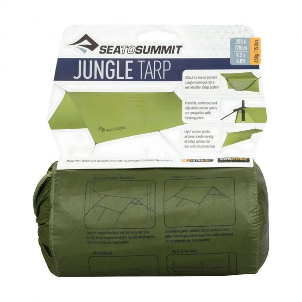 Sea To Summit - Jungle Tarp Til Hængekøje 6 Sea To Summit - Jungle Tarp Til Hængekøje - Billede 4