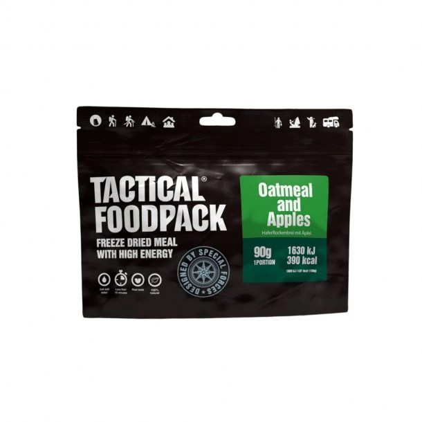 Tactical Foodpack - Havregrød Med Æble (390 Kcal) 4 Tactical Foodpack - Havregrød Med Æble (390 Kcal) - Billede 2