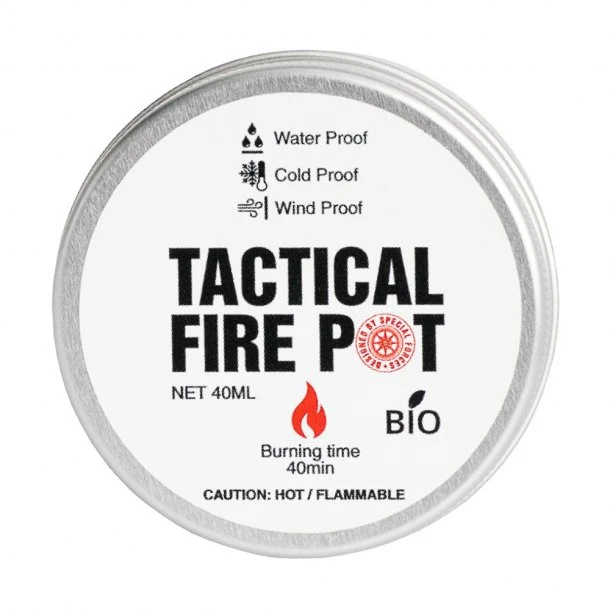 Tactical Foodpack - Tactical Fire Pot Ildgel 40ml 4 Tactical Foodpack - Tactical Fire Pot Ildgel 40ml - Billede 2