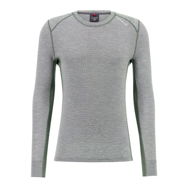 Ulvang - Rav 100% Rund Hals Herre Uldtrøje Sea Spray/Grey Melange