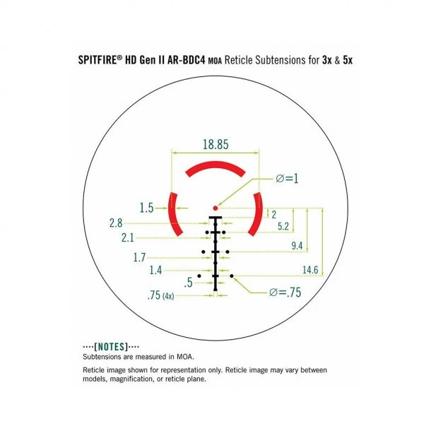 Vortex Optics - Spitfire HD Gen II Rødpunktssigte 11 Vortex Optics - Spitfire HD Gen II Rødpunktssigte - Billede 9