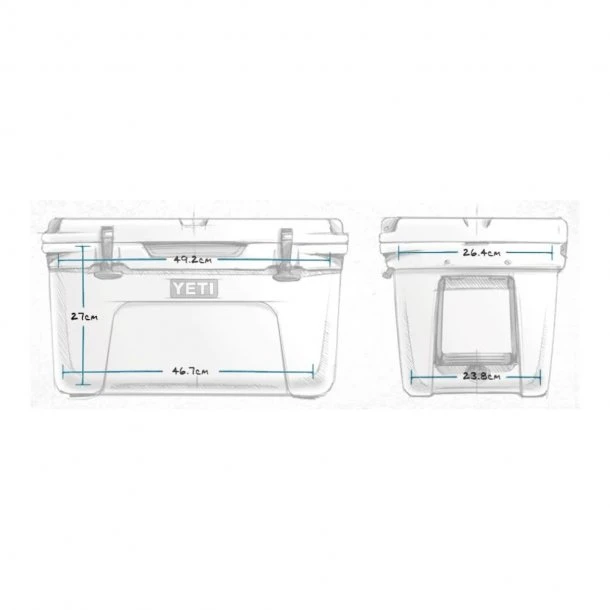 YETI - Tundra 45 Køleboks 31L Rescue Red 5 YETI - Tundra 45 Køleboks 31L Rescue Red - Billede 3