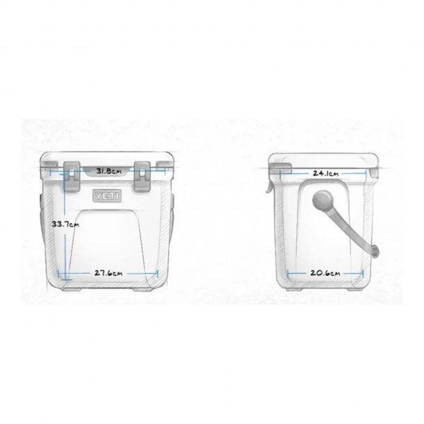 YETI - Roadie 24 Køleboks 19L Rescue Red 5 YETI - Roadie 24 Køleboks 19L Rescue Red - Billede 3