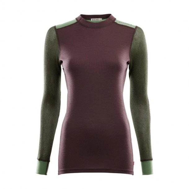 Aclima - Woolnet Hybrid Dame Crew Neck Uldtrøje 3 Aclima - Woolnet Hybrid Dame Crew Neck Uldtrøje