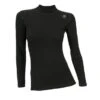 Aclima - Warmwool 200g Dame Uldundertrøje Sort -Nordisko Butik aclima 141101001 warmwool womens crew neck shirt 01.w610.h610.fill
