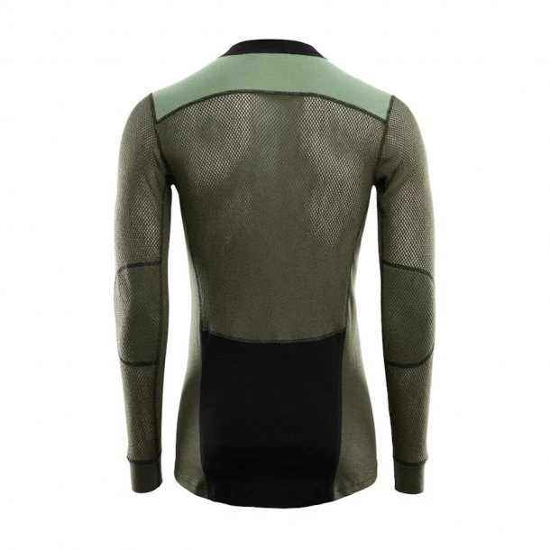 Aclima - Woolnet Hybrid Herre Crew Neck Uldtrøje 4 Aclima - Woolnet Hybrid Herre Crew Neck Uldtrøje - Billede 2