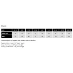 ClawGear - Raider MK. IV Militær Bukser Olivengrøn 9 ClawGear - Raider MK. IV Militær Bukser Olivengrøn -Nordisko Butik clawgear size chart shirts pants1.w610.h610.fill 1