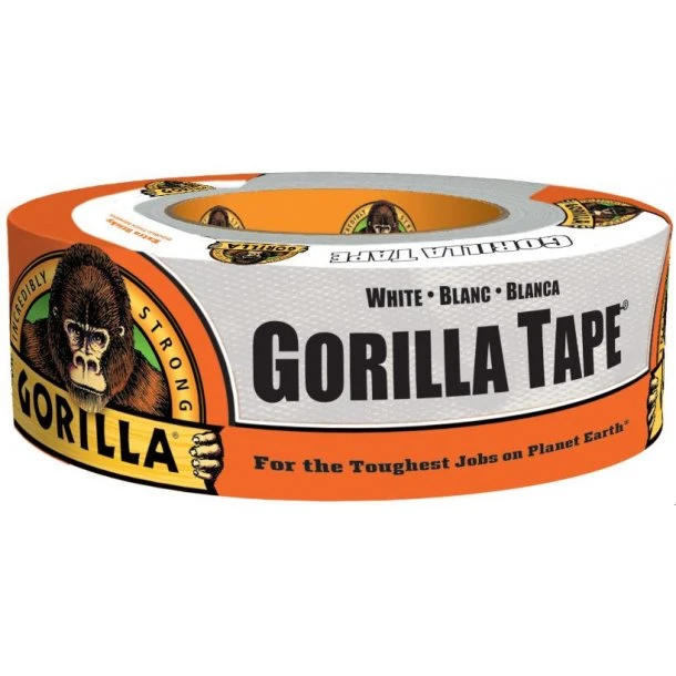 Gorilla Glue - White Gaffatape 10 M 3 Gorilla Glue - White Gaffatape 10 M