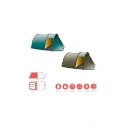 Grand Canyon - Robson 3-personers Telt -Nordisko Butik grand canyon robson 3 personers telt olive 2.w610.h610.fill