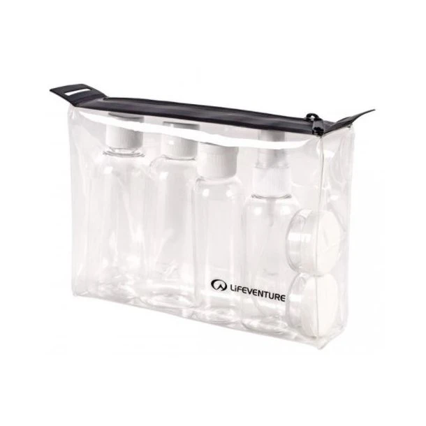 Lifeventure - Flyflasker M. Lynlås-pose (rejsesæt) 3 Lifeventure - Flyflasker M. Lynlås-pose (rejsesæt)