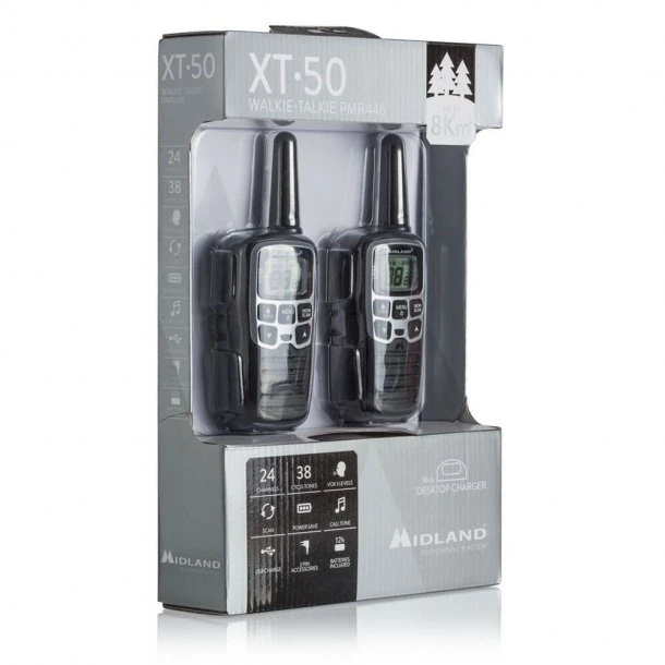 Midland - XT50 Walkie Talkie 5 Midland - XT50 Walkie Talkie - Billede 3