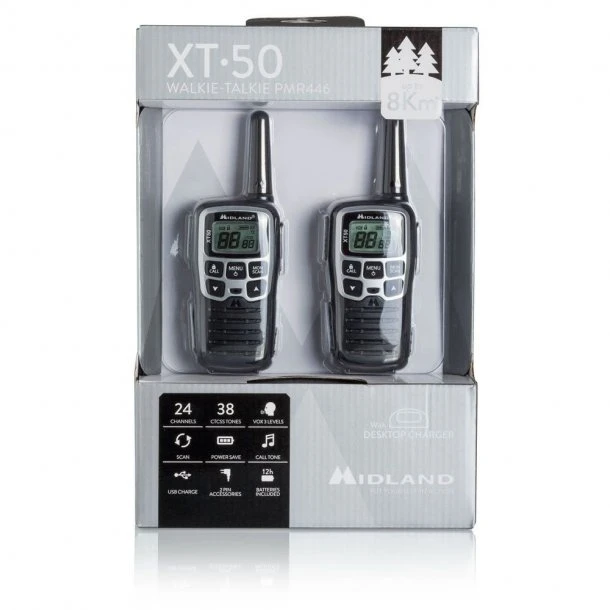 Midland - XT50 Walkie Talkie 6 Midland - XT50 Walkie Talkie - Billede 4