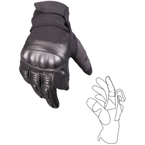 Mil-Tec - Tactical Gen II Handsker I Læder 4 Mil-Tec - Tactical Gen II Handsker I Læder - Billede 2