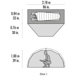 MSR - Elixir V2 1-Personers Telt 15 MSR - Elixir V2 1-Personers Telt -Nordisko Butik msr 10310 elixir1personerstelt 05.w610.h610.fill