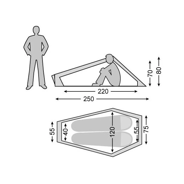 Nordisk - Lofoten Race 2-personers Telt 5 Nordisk - Lofoten Race 2-personers Telt - Billede 3