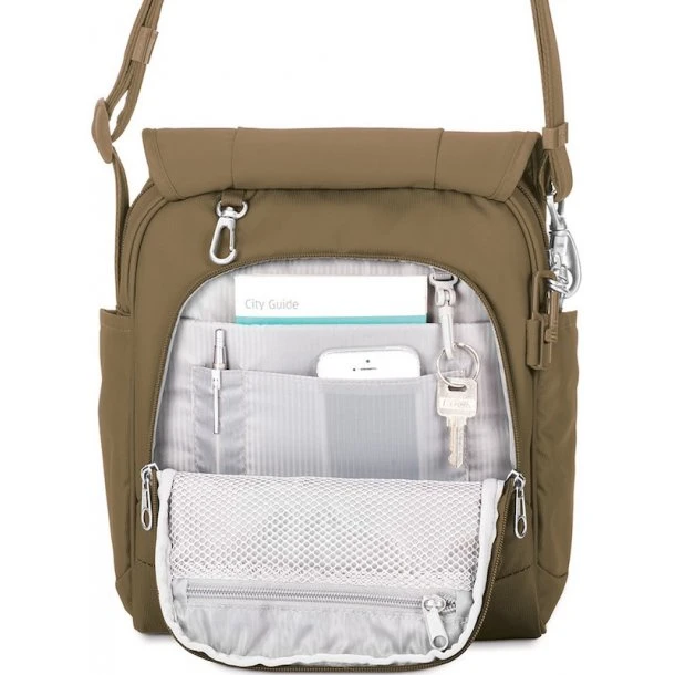 Pacsafe - Metrosafe LS200 Skuldertaske Sort 4 Pacsafe - Metrosafe LS200 Skuldertaske Sort - Billede 2