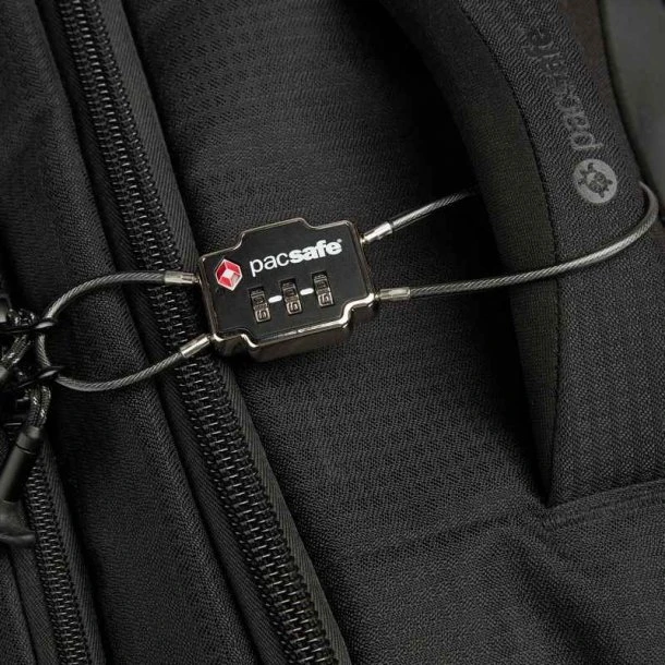 Pacsafe - TSA Dobbelt Kabel Kodelås 5 Pacsafe - TSA Dobbelt Kabel Kodelås - Billede 3