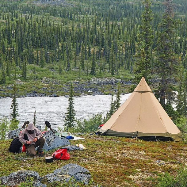 Tentipi - Zirkon 7 CP 4-8 Personers Bomuldstelt 4 Tentipi - Zirkon 7 CP 4-8 Personers Bomuldstelt - Billede 2