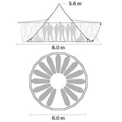 Tentipi - Zirkonflex 15 CP Lavvu 10 Tentipi - Zirkonflex 15 CP Lavvu -Nordisko Butik tentipi zirkonflex 15 cp te11151 04.w610.h610.fill
