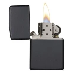 Zippo - Black Matte Lighter 8 Zippo - Black Matte Lighter -Nordisko Butik zippo 218 black matte 03.w610.h610.fill