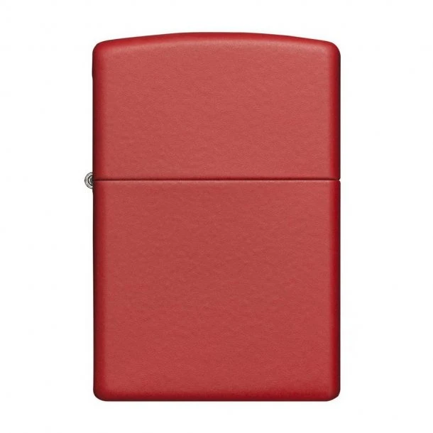 Zippo - Red Matte Lighter 3 Zippo - Red Matte Lighter